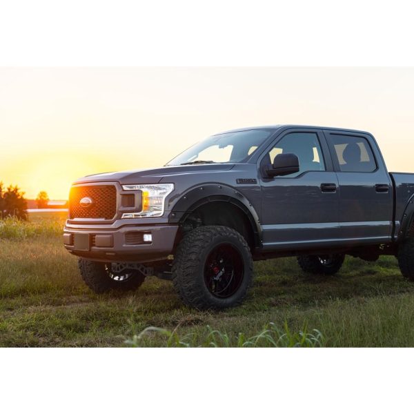 Rough Country Defender Pocket Fender Flares - Ford F-150 2WD 4WD (2015-2020)