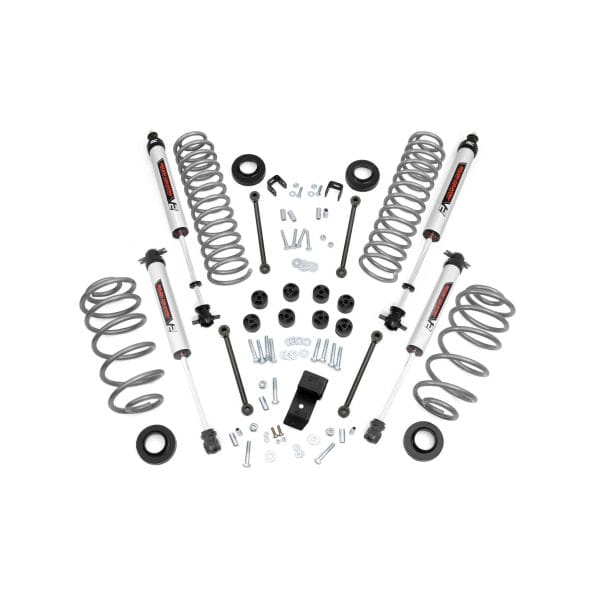 3.25 Inch Lift Kit - 4 Cyl - V2 - Jeep Wrangler TJ 4WD (1997-2002)