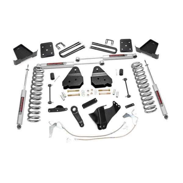 4.5 Inch Lift Kit - Ford F-250 F-350 Super Duty 4WD (2008-2010)