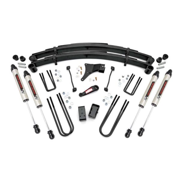 4 Inch Lift Kit - Rear Blocks - V2 - Ford F-250 F-350 Super Duty (1999)