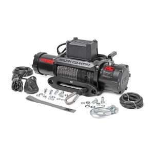 Rough Country 9500-Lb Pro Series Winch - Synthetic Rope