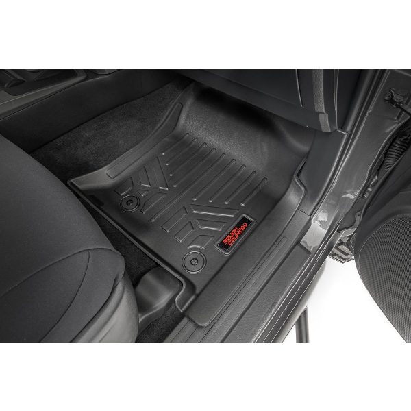 Rough Country Floor Mats - Front and Rear - Toyota 4Runner 2WD 4WD (2013-2023)