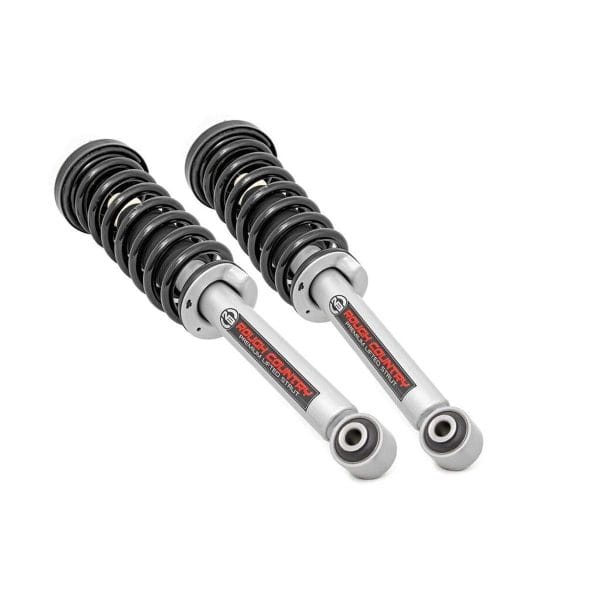 Rough Country Loaded Strut Pair - 4 Inch - Ford F-150 4WD (2009-2013)