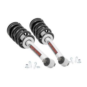 Rough Country Loaded Strut Pair - 6 Inch - Chevy Silverado 1500 2WD 4WD (19-23)