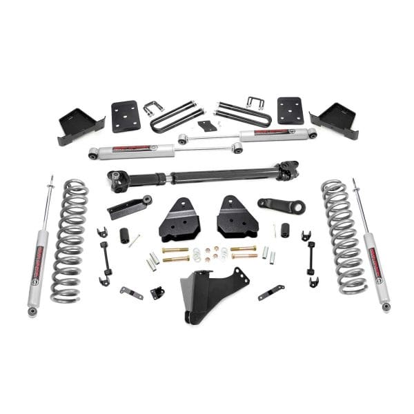 6 Inch Lift Kit - Diesel - No OVLD - D S - Ford F-250 F-350 Super Duty (17-22)