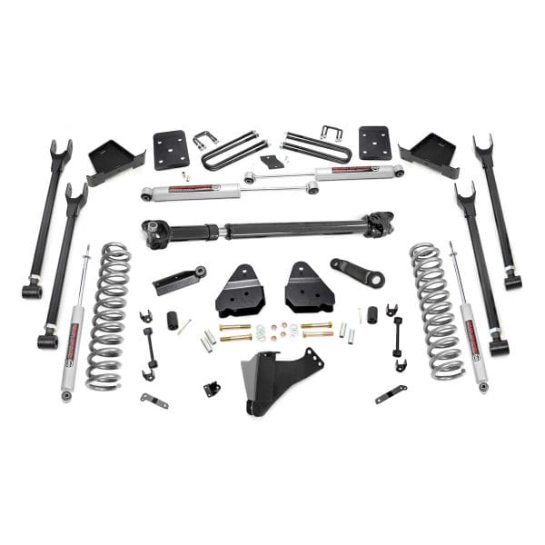 6 Inch Lift Kit - Diesel - 4-Link - FR D S - Ford F-250 F-350 Super Duty (17-22)