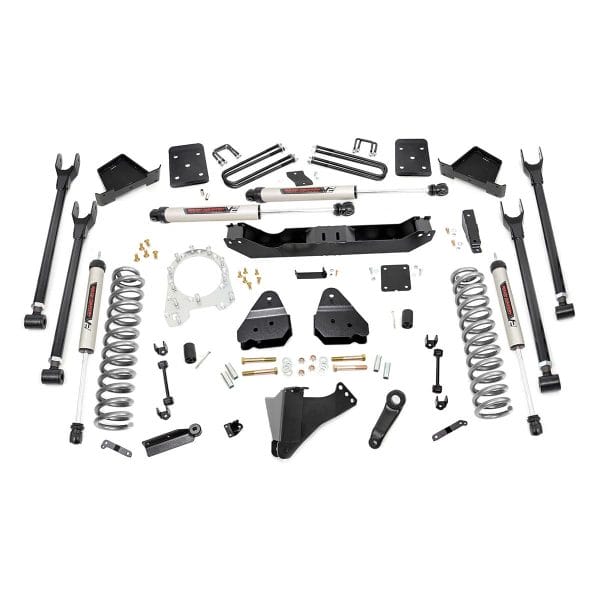 6 Inch Lift Kit - Diesel - 4-Link - No OVLD - V2 - Ford F-250 F-350 Super Duty (17-22)