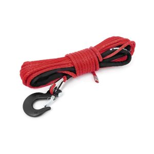 Rough Country Synthetic Rope - 1 4 Inch - 50 Ft - Red