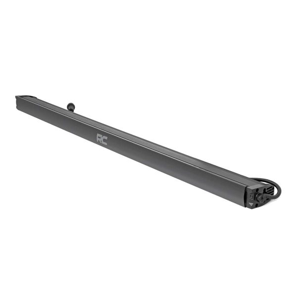 Rough Country Black Series LED Light Bar - Cool White DRL - 50 Inch - Single Row