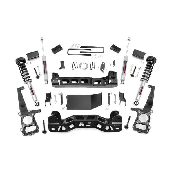 4 Inch Lift Kit - N3 Struts - Ford F-150 4WD (2011-2013)