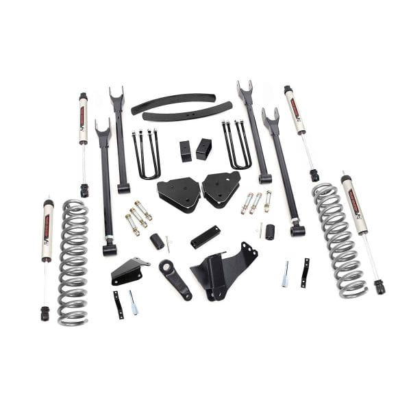 6 Inch Lift Kit - Diesel - 4 Link - OVLDS - V2 - Ford F-250 F-350 Super Duty (05-07)