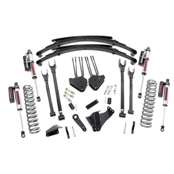 6 Inch Lift Kit - Gas - 4 Link - RR Spring - Vertex - Ford F-250 F-350 Super Duty (05-07)