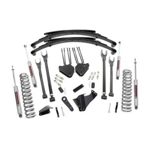 8 Inch Lift Kit - 4 Link - RR Springs - Ford F-250 F-350 Super Duty (05-07)