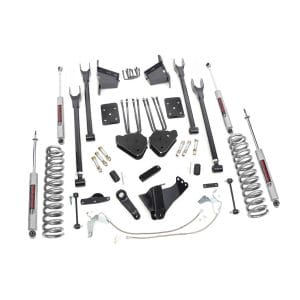 8 Inch Lift Kit - 4 Link - Ford F-250 F-350 Super Duty 4WD (08-10)