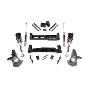 5 Inch Lift Kit - Alu Stamp Steel - N3 Struts - Chevy GMC 1500 (14-18)