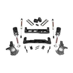 Rough Country 5 in Lift Kit - Alu Stamp Steel - N3 Struts V2 - Chevy GMC 1500 (14-18)