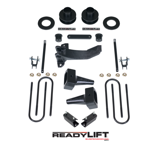 ReadyLIFT 2011-16 FORD F250/F350/F450 2.5'' SST Lift Kit with 5'' Rear Tapered Blocks