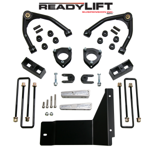 ReadyLIFT 2007-13 CHEV/GMC 1500 4'' Front with 1.75'' Rear SST Lift Kit - Cast Steel UCA