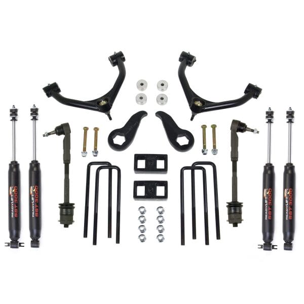 ReadyLIFT 2011-18 CHEV/GMC 2500/3500HD 3.5'' Front with 2.0'' Rear SST Lift Kit