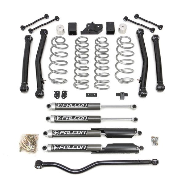 ReadyLIFT 2018-2022 Jeep JL Wrangler Terrain Flex 4-Arm Kit with Falcon 3.5''