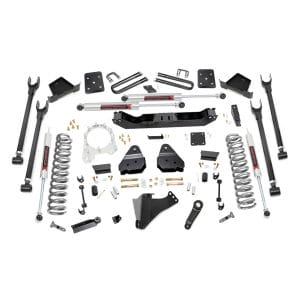 6 Inch Lift Kit - 4-Link - No OVLD - M1 - Ford F-250 F-350 Super Duty (17-22)