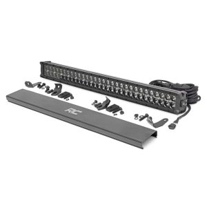 Rough Country Black Series LED Light - 30 Inch - Dual Row - White DRL