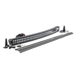 Rough Country Black Series LED - 40 Inch Light- Curved Dual Row