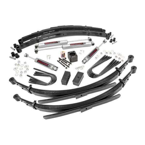 6 Inch Lift Kit - Rear Springs - Chevy C3500 K3500 Truck 4WD (88-91)