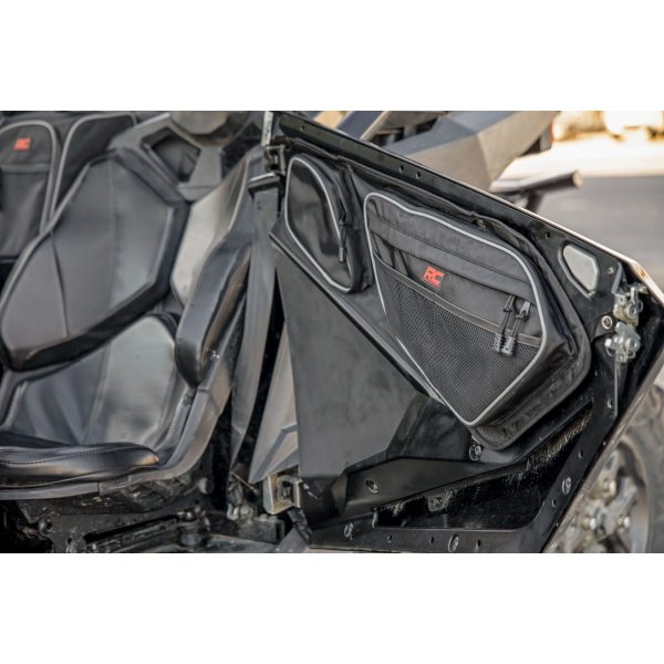 Rough Country Storage Bags - Front Door - Polaris RZR Pro R (2022) RZR Pro XP (20-22)