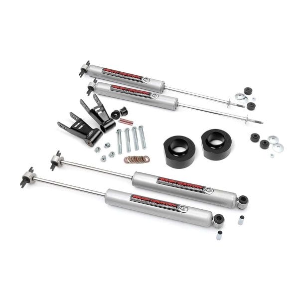 Rough Country 1.5 Inch Lift Kit - Jeep Cherokee XJ 2WD 4WD (1984-2001)