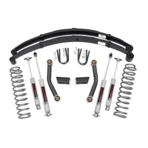 3 Inch Lift Kit - Series II - RR Springs - Jeep Cherokee XJ (84-01)