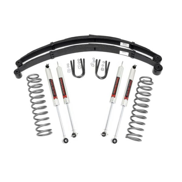 3 Inch Lift Kit - RR Springs - M1 - Jeep Cherokee XJ 2WD 4WD (84-01)