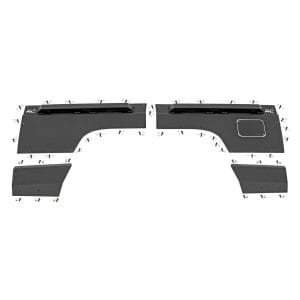 Fender & Quarter Panel Armor - Rear - Combo - Jeep Cherokee XJ (84-96)