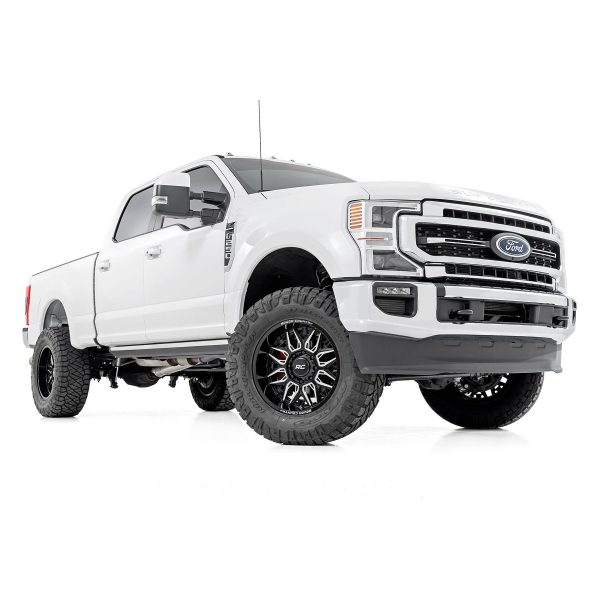 Rough Country Rough Country 86 Series Wheel - One-Piece - Gloss Black - 22x10 - 8x180 - -19mm