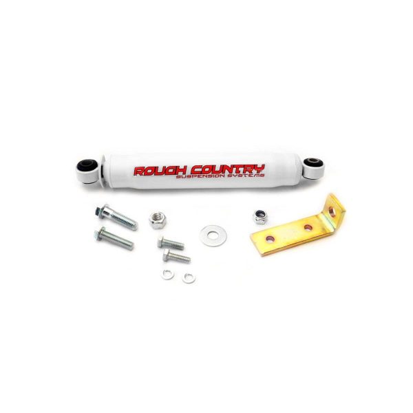 Rough Country N3 Steering Stabilizer - Nissan D21 Hardbody Truck (86-94) Pathfinder (87-95)