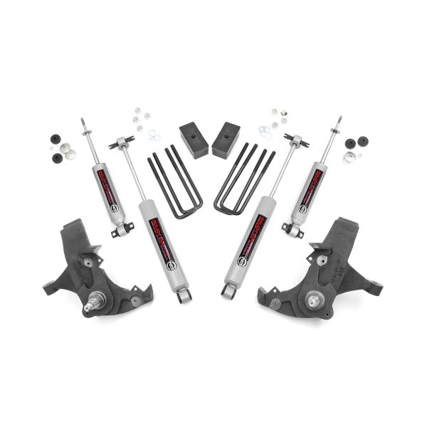 4 Inch Lift Kit - Chevy GMC 1500 Truck SUV 2WD (1988-1999)