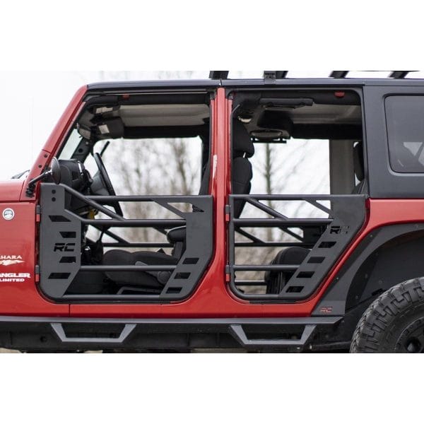 Rough Country Tubular Doors - Rear - Jeep Wrangler JK (2007-2018)