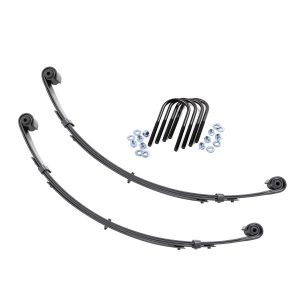 Front Leaf Springs - Military Wrap - 4" Lift - Pair - Jeep Wrangler YJ (87-95)