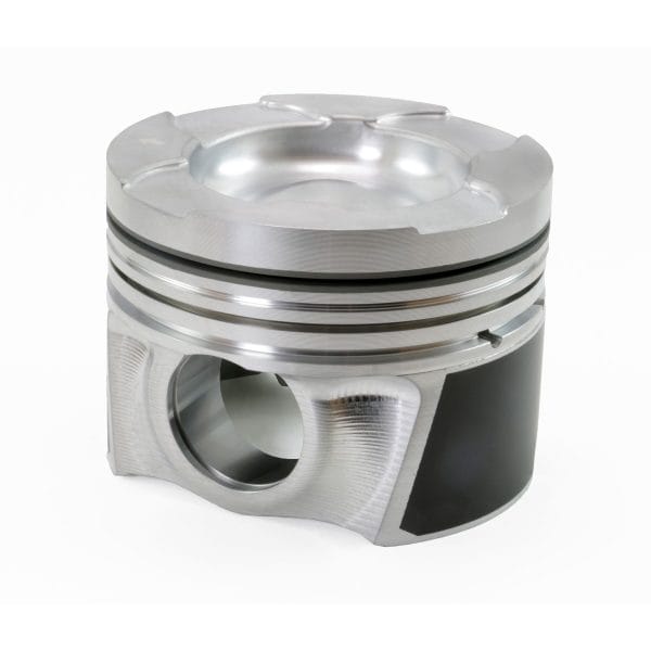 Mahle Motorsport GM 6.6L Duramax Forged Aluminum Race Pistons w/ 0.075in Deep Valve Pockets 411cid 4.095 x 1.951CH, 3.898stroke,6.417rod,1.358pin,-41.8cc,797g,16.6CR, M124P