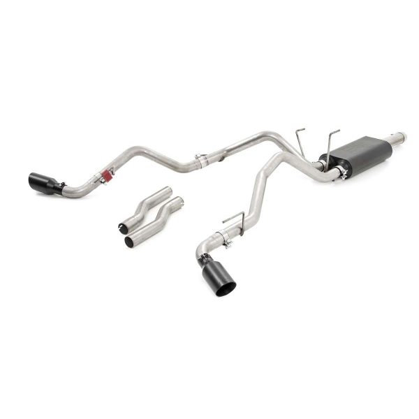 Rough Country Performance Cat-Back Exhaust - 4.7L 5.7L - Ram 1500 2WD 4WD