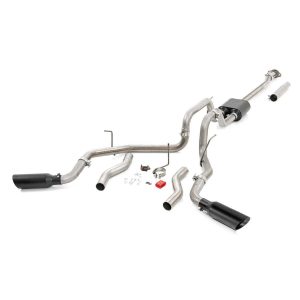 Rough Country Performance Cat-Back Exhaust - V8 Engines - Ford F-150 (09-14)