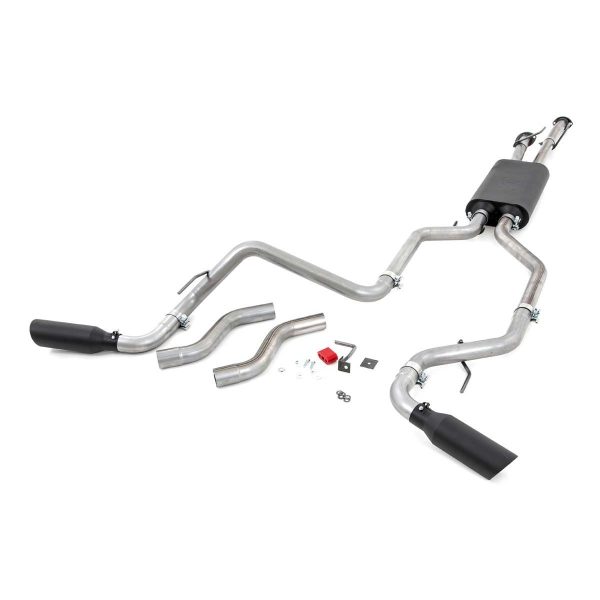 Rough Country Performance Cat-Back Exhaust - 4.6L 5.7L - Toyota Tundra (09-21)