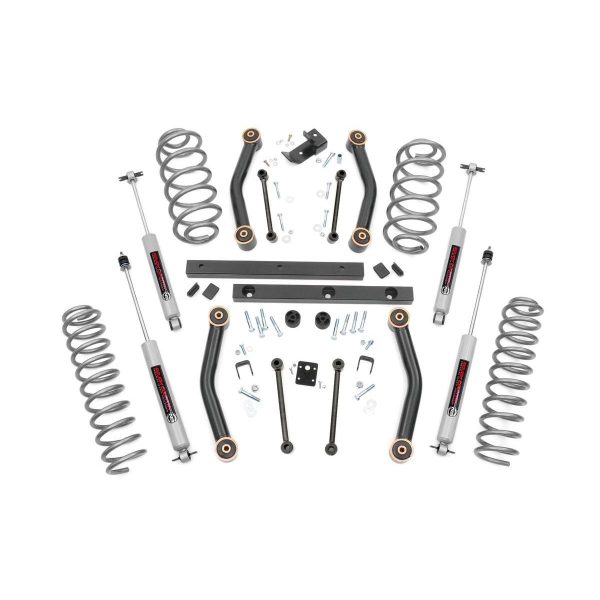 4 Inch Lift Kit - Jeep Wrangler TJ (03-06) Wrangler Unlimited (04-06)