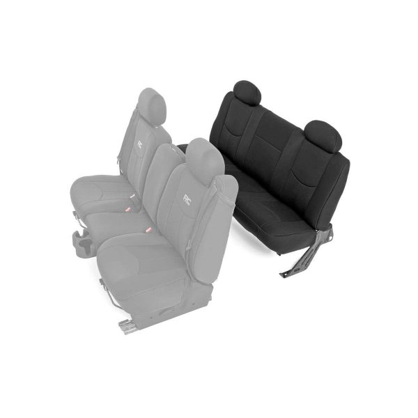 Rough Country Seat Covers - FR 40 40 20 & RR Full Bench - Chevy GMC 1500 (99-06 & Classic)