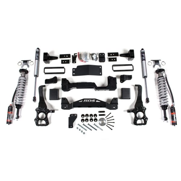 4 Inch Lift Kit - FOX 2.5 Performance Elite Coil-Over - Ford F150 (15-20) 4WD