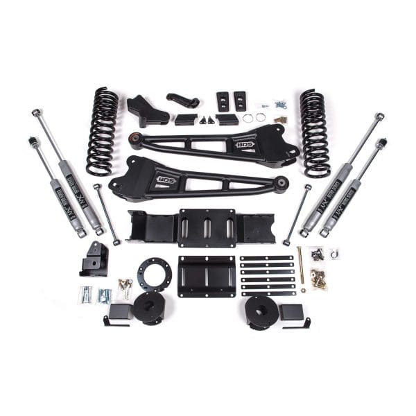 6 Inch Lift Kit w/ Radius Arm - Ram 2500 w/ Rear Air Ride (19-24) 4WD - Diesel