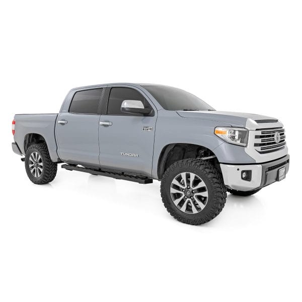 Rough Country BA2 Running Boards - Side Step Bars - Crew Cab - Toyota Tundra (2007-2021)