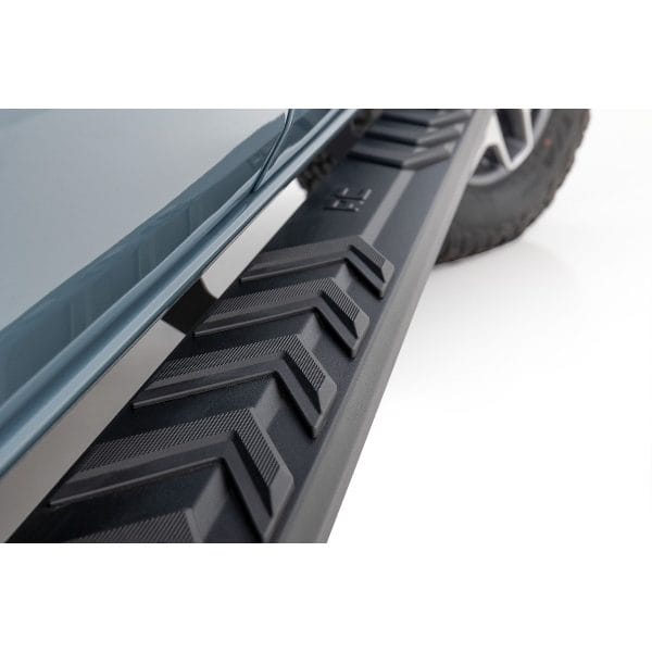 Rough Country BA2 Running Boards - Side Step Bars - 4-Door - Ford Bronco (2021-2023)