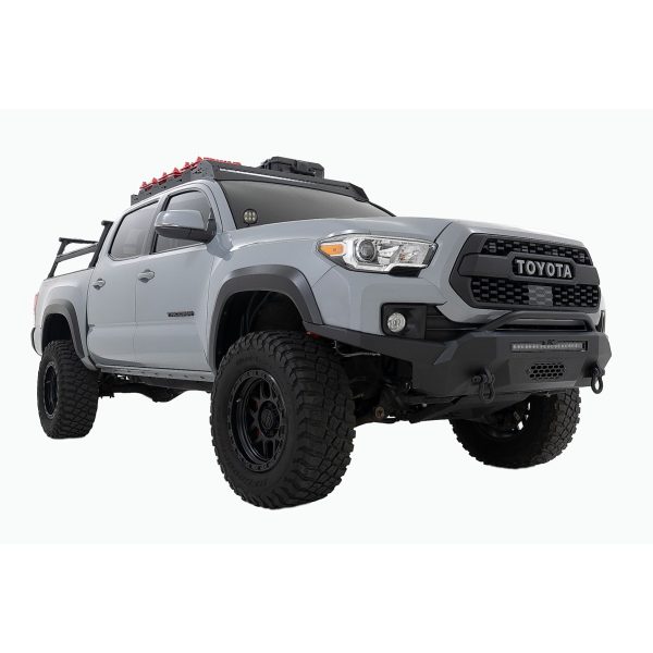 LED Light Kit - Ditch Mount - 2" Black Pair - White DRL - Toyota Tacoma (16-23)