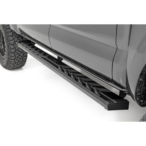 Rough Country BA2 Running Boards - Side Step Bars - Double Cab - Toyota Tacoma (2005-2023)